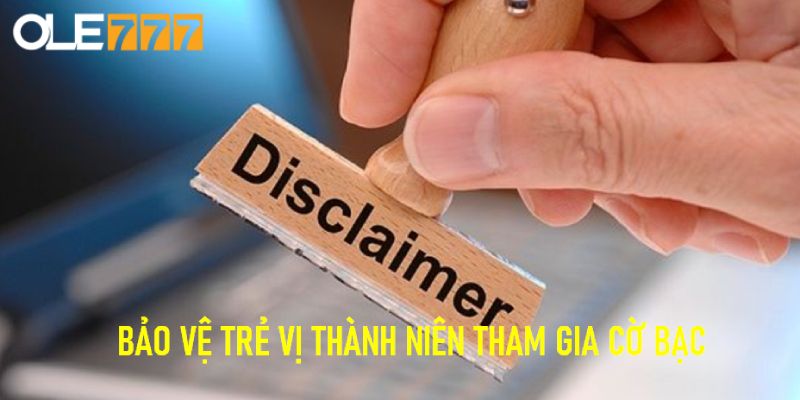 Bảo vệ trẻ vị thành niên tham gia cờ bạc