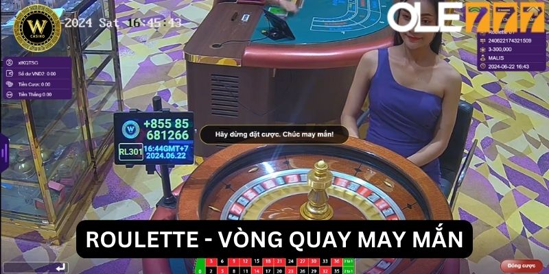 Roulette - Vòng quay may mắn, trúng thưởng cực khủng cùng WON